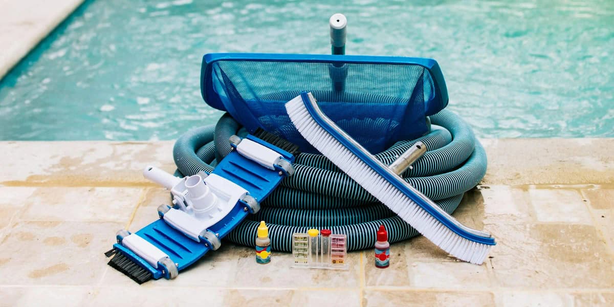 Swimming pool equipment maintenance